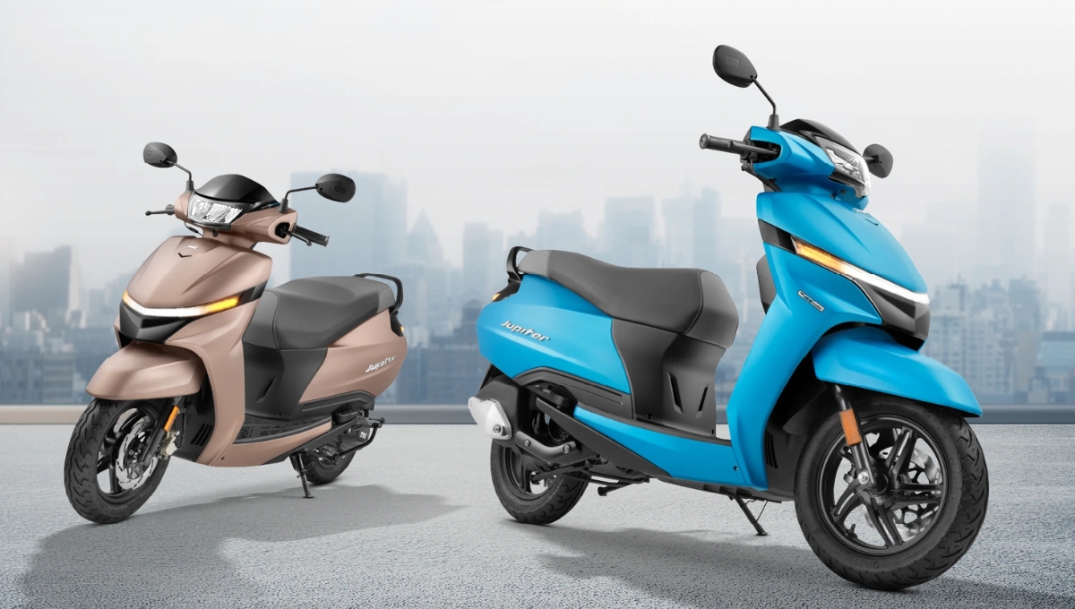 TVS Jupiter: 113cc दमदार इंजन, मॉडर्न फीचर्स और कीमत सिर्फ ₹73,340 से शुरू