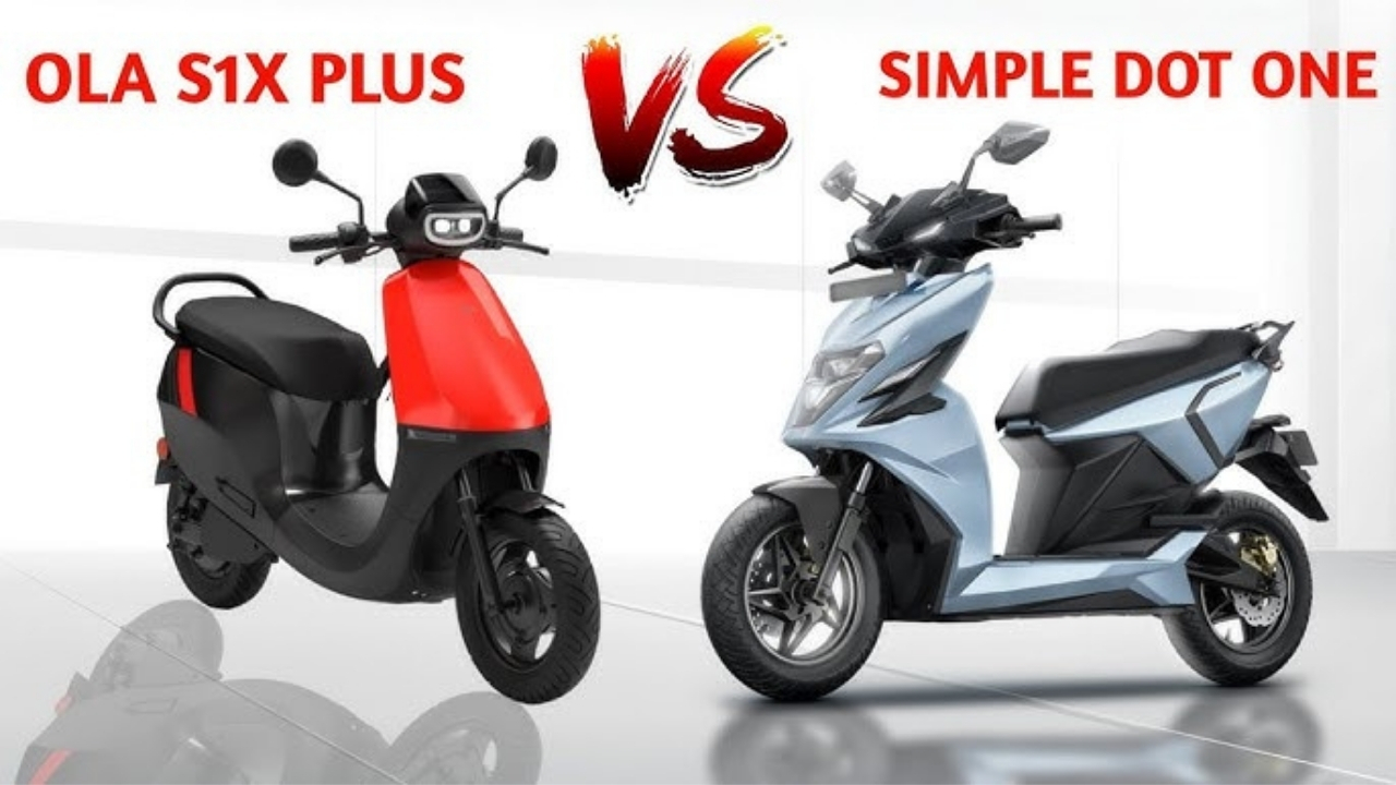 Ola S1 X vs Simple Dot One