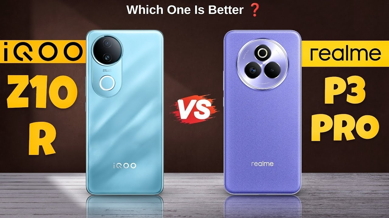 Realme P3 Pro 5G vs iQOO Z10R